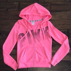 victoria secret PINK full zip jacket